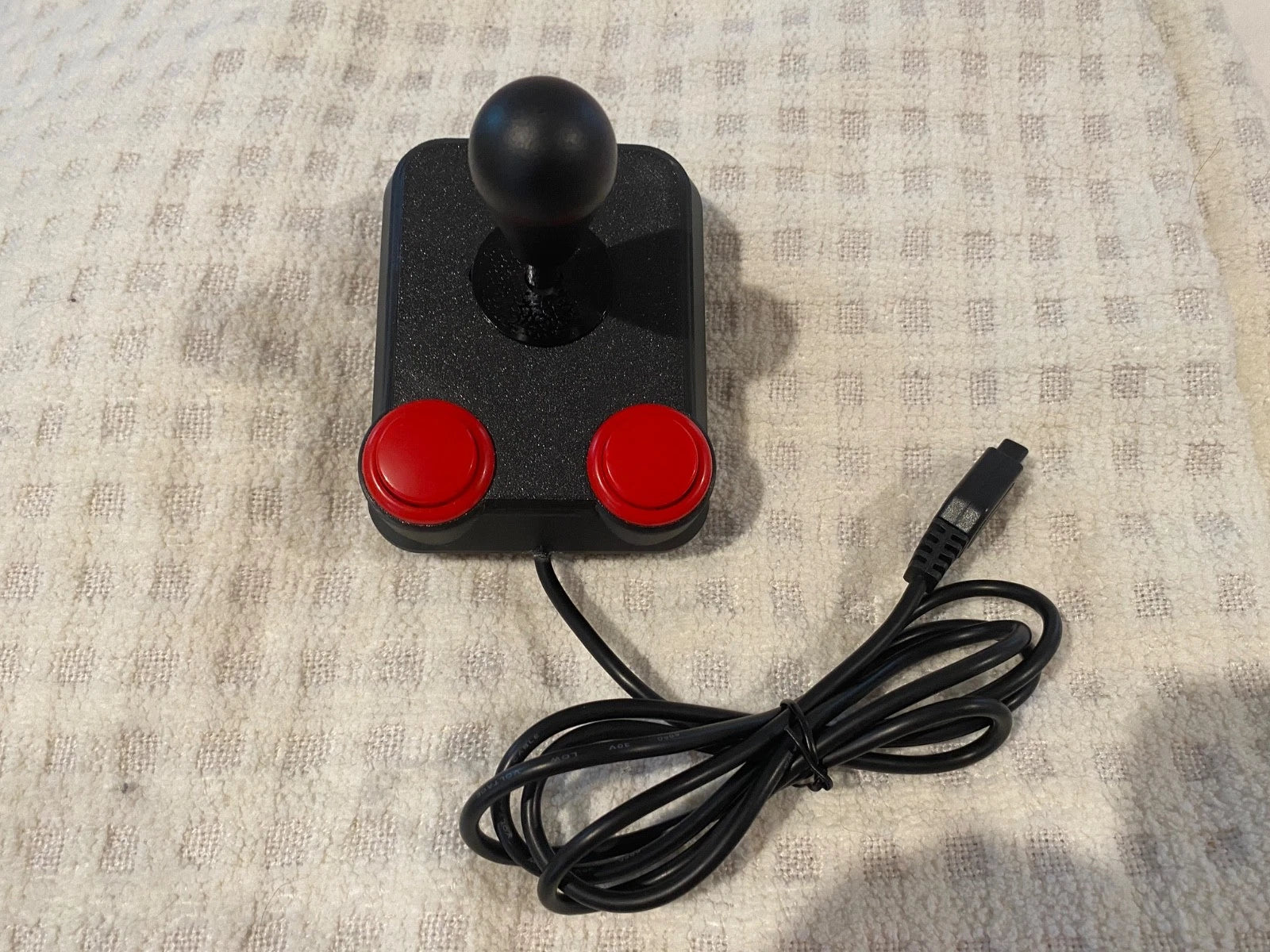 Atari Compatible Arcade Joystick Sanwa Style Atari 2600, 7800, Commodore 64
