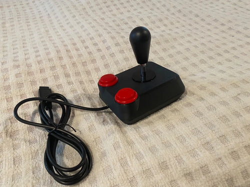 Atari Compatible Arcade Joystick Sanwa Style Atari 2600, 7800, Commodore 64